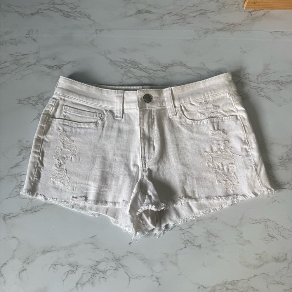 SO White Denim Shorts - Size 5
